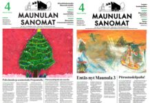 Maunulan Sanomien joulunumeron teko käynnistyy