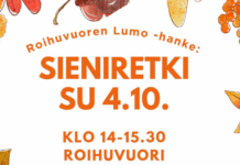 Sieniretki sunnuntaina 4.10.2026