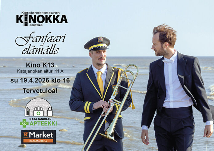KINOKKA ESITTÄÄ: KINO K13 sunnuntaina 19.4.2026 klo 16.00 FANFAARI ELÄMÄLLE
